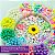 Kit de Miçangas Infantil Para Pulseira e Colar + Fio e Fecho - Imagem 2