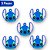Pingente Emborrachado Stitch de 5 a 20 Unidades - Imagem 5
