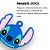 Pingente Emborrachado Stitch de 5 a 20 Unidades - Imagem 3