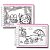 Livro de Colorir Hello Kitty Capa Dura Holográfica Folha 180g Estilo Bobbie Goods Caderno do Desenho - Imagem 6
