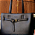 BOLSA MELISSA - COR: PRETA - Imagem 3