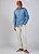 CAMISA ML JEANS LISA JEANS CLARO - Imagem 12