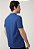 POLO MC ESSENTIALS ALGODAO  AZUL ESCURO - Imagem 11