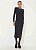 VESTIDO CANELADO PRETO COLCCI - Imagem 7