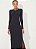 VESTIDO CANELADO PRETO COLCCI - Imagem 11