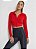 BLUSA CANELADA GOLA POLO VERMELHO COLCCI - Imagem 5