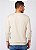 TRICOT ESSENTIALS GOLA CARECA BEGE CLARO DUDALINA - Imagem 9