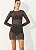 VESTIDO TULE COM APLICAÇÃO PRETO COLCCI - Imagem 6