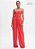 MACACÃO LONGO WIDE LEG VERMELHO LANÇA PERFUME - Imagem 1