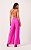 CALÇA WIDE LEG ALFAIATARIA MAGENTA NEON DIMY - Imagem 1