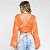 BLUSA FOLHAGEM BORDADA LARANJA UP - Imagem 6