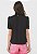 BLUSA LASTEX GOLA MANGA CURTA LANÇA PERFUME PRETO - Imagem 9