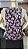 BLUSA ESTAMPADA  MALVA BLACK BIG COLCCI - Imagem 5