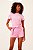 SHORTS COM FAIXA PARA AMARRACAO ROSA BABY DIMY - Imagem 1