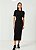 VESTIDO CANELADO  PRETO COLCCI - Imagem 5