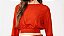BLUSA COLCCI LARANJA GINGER  0360117945 - Imagem 6
