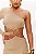VESTIDO ASSIMETRICO C/ REGULAGEM BEGE AMENDOA DIMY - Imagem 3