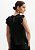 BLUSA SEM MANGA COM BABADO PRETO LANÇA PERFUME - Imagem 6