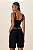 TOP CROPPED ALCAS PESPONTADAS PRETO MY PLACE - Imagem 1