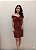 VESTIDO CURTO COM TORCAO MARROM LANÇA PERFUME - Imagem 7