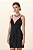 VESTIDO CURTO C/ LISTRAS LUREX PRETO MY PLACE - Imagem 6