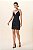 VESTIDO CURTO C/ LISTRAS LUREX PRETO MY PLACE - Imagem 9