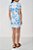 VESTIDO CANELADO ESTAMPADO ORVALHO AZUL - Imagem 6