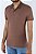 POLO MC CASUAL SLIM PQ  OGOCHI MARROM - Imagem 1