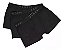 KIT BOXER OG MALHA COM ELASTANO PRETO OGOCHI - Imagem 1