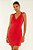 VESTIDO CURTO COM OMBRO TRANSPASSADO DIMY - Imagem 1