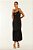 VESTIDO SUPER MIDI  DE VISCOSE  DIMY PRETO - Imagem 4
