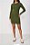 VESTIDO CANELADO PRETO - COLCCI - Imagem 2