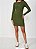VESTIDO CANELADO  VERDE LIVAS - COLCCI - Imagem 2