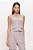 BLUSA ALFAIATARIA SEM ALCAS CINZA NEVOA - DIMY - Imagem 3