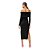 VESTIDO CANELADO  PRETO COLCCI 0440113431 - Imagem 1