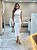 VESTIDO SUPER MIDI COM BOTOES LATERAIS -OFF  DIMY - Imagem 1