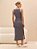 VESTIDO MONOGRAMA DIMY -MIDNIGHT/OFF-WHITE DIMY - Imagem 1