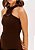 VESTIDO SUPER MIDI COM AVIAMENTO MARROM LANÇA PERFUME - Imagem 2