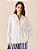 CAMISA MANGA LONGA  DE VISCOSE OFF-WHITE DIMY - Imagem 1