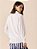 CAMISA MANGA LONGA  DE VISCOSE OFF-WHITE DIMY - Imagem 2