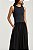 VESTIDO LONGO MIX PRETO PA 1046301 MY PLACE - Imagem 1