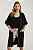 CASACO LONGO TRICOT PRETO MY PLACE - Imagem 1
