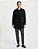 CAMISA OVERSIZED MAXI DE SARJA PRETO DIMY P - Imagem 3