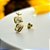 Brinco em Formato de Maçã com Zircônia - Banhado em Ouro 18k - Imagem 6