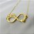 Colar Amor Infinito Pet (45 cm) - Banhado em Ouro 18k - Imagem 3