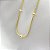 Corrente Veneziana com Bolinhas - 60cm - Banhado em Ouro 18k - Imagem 4