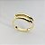 Anel Duas Gamas Liso - Banhado em Ouro 18K - Imagem 3