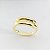 Anel Duas Gamas Liso - Banhado em Ouro 18K - Imagem 4