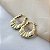 Brinco de Argola Croissant - Banhado em Ouro 18k - Imagem 5
