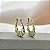 Brinco de Argola Croissant - Banhado em Ouro 18k - Imagem 7